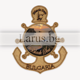 Магнитен сувенир Котва и Рул – Черно море България