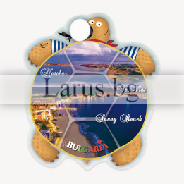 Магнитен сувенир Костенурка - България