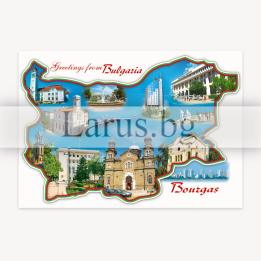 Пощенска картичка Бургас 1-BS-0039