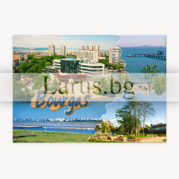 Пощенска картичка Бургас 1-BS-0044