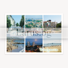 Пощенска картичка Бургас 1-BS-0048