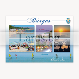 Пощенска картичка Бургас 1-BS-0074