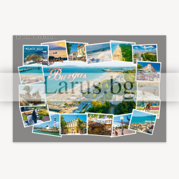 Пощенска картичка Бургас 1-BS-0099