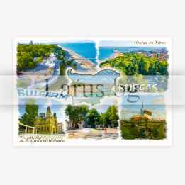 Пощенска картичка Бургас 1-BS-0105