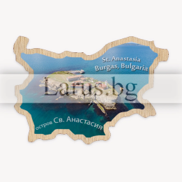 Магнитен сувенир остров Св. Анастасия, Бургас - 12-mdBS-0034