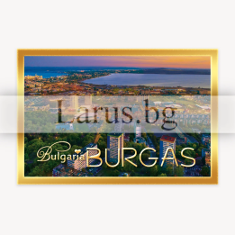 Магнитен сувенир Бургас - Сувенири от България
