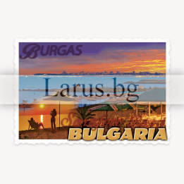 Магнитен сувенир Бургас - Сарафово | Сувенири от България