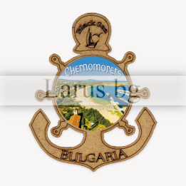 Магнитен сувенир Черноморец, България - Морски сувенир