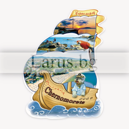 Магнитен сувенир Черноморец - Корабче | 12-mhCH-0005