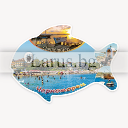 Магнитен сувенир Черноморец - Риба | Сувенири от България
