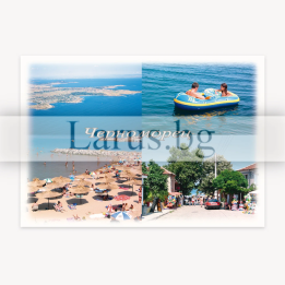 Пощенска картичка Черноморец - Летни спомени