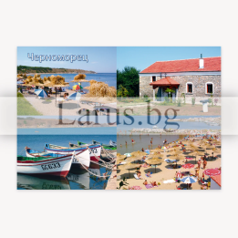 Пощенска картичка Черноморец - Летни спомени