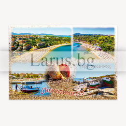 Пощенска картичка Черноморец - Летен спомен от България