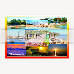 Пощенска картичка Черноморец - Летен спомен от България
