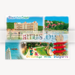 Пощенска картичка Елените - Черно море