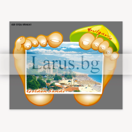 Пощенска картичка Златни Пясъци - Сувенир от България