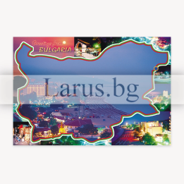 Пощенска картичка Златни пясъци - Сувенир от България