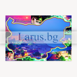 Пощенска картичка Златни пясъци - Сувенир от България