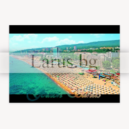 Пощенска картичка Златни Пясъци - Сувенир от България