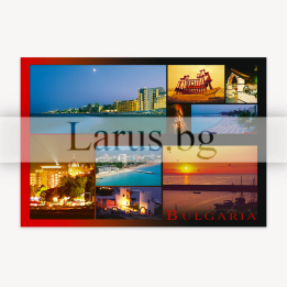 Пощенска картичка Златни пясъци - Сувенир от България