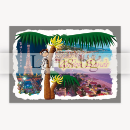 Пощенска картичка Златни Пясъци 1-GS-0223