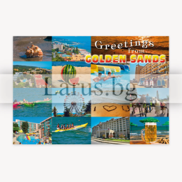 Пощенска картичка Златни Пясъци - Летни спомени