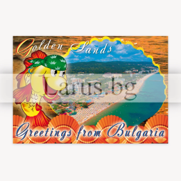 Пощенска картичка Златни Пясъци GS 0229