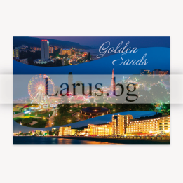 Пощенска картичка Златни Пясъци - Нощен изглед