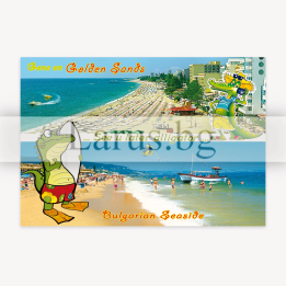 Пощенска картичка Златни Пясъци GS 0242