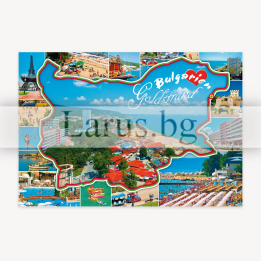 Пощенска картичка Златни пясъци - Летен сувенир