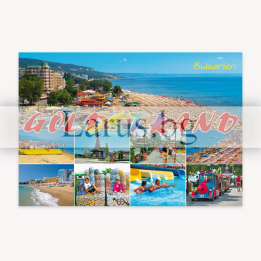 Пощенска картичка Златни Пясъци 1-GS-0246