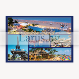 Пощенска картичка Златни пясъци - Сувенир от България