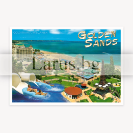 Пощенска картичка Златни пясъци - Летен сувенир