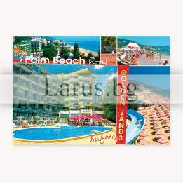 Пощенска картичка Златни Пясъци - Palm Beach Hotel