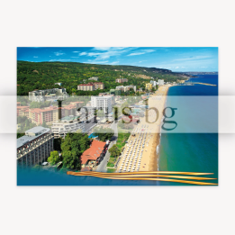 Пощенска картичка Златни пясъци - България