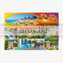 Пощенска картичка Златни Пясъци | Сувенири от България