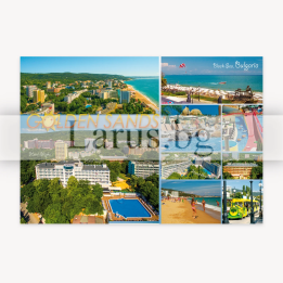 Пощенска картичка Златни пясъци - 1-GS-0304