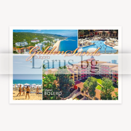 Пощенска картичка Златни Пясъци 1-GS-0309