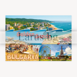 Пощенска картичка Златни пясъци, България | Сувенири от Черноморието