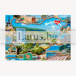 Пощенска картичка Златни пясъци - 1-GS-0315