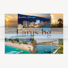 Пощенска картичка Златни Пясъци - Сувенир от България