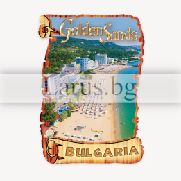 Магнитен сувенир Златни пясъци - Сувенири от България