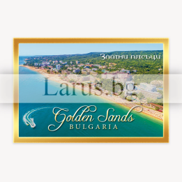 Магнитен сувенир Златни пясъци - Сувенири от България