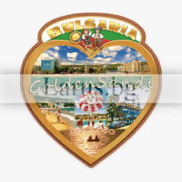 Магнитен сувенир Златни пясъци - Сувенири от България