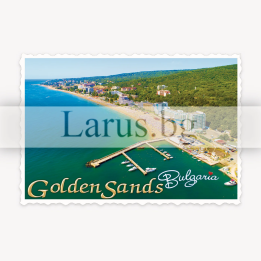 Магнитен сувенир Златни пясъци - България