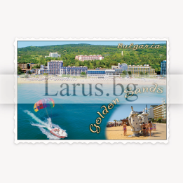 Магнитен сувенир Златни пясъци - Сувенири от България