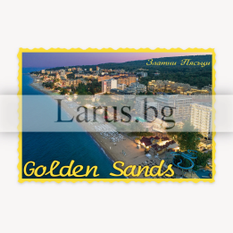 Магнитен сувенир Златни Пясъци - Сувенири от България