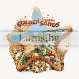 Магнитен сувенир Златни пясъци - България