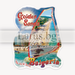 Магнитен сувенир Златни пясъци - България