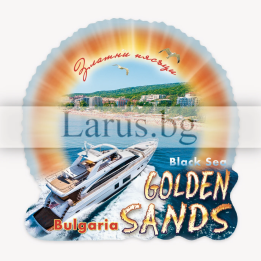 Магнитен сувенир Златни пясъци - България